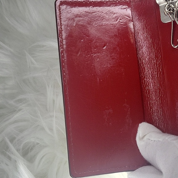 Burberry key holder red case 5 rings - Picture 13 of 17